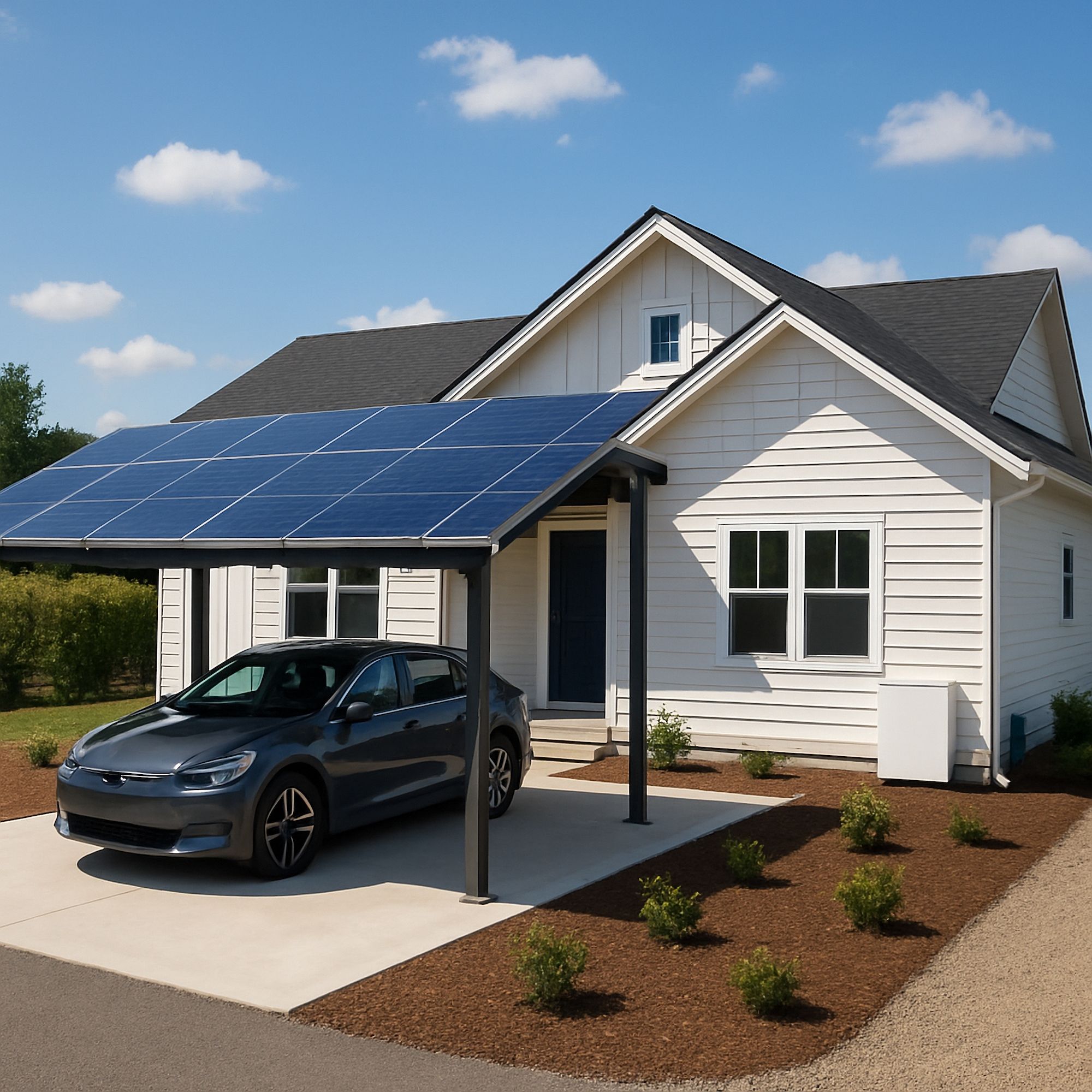 Seamless Integration And Aesthetic Appeal In Solar Carport Design